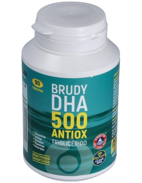 Brudy Dha 500Mg Antiox Triglicérido 90Caps