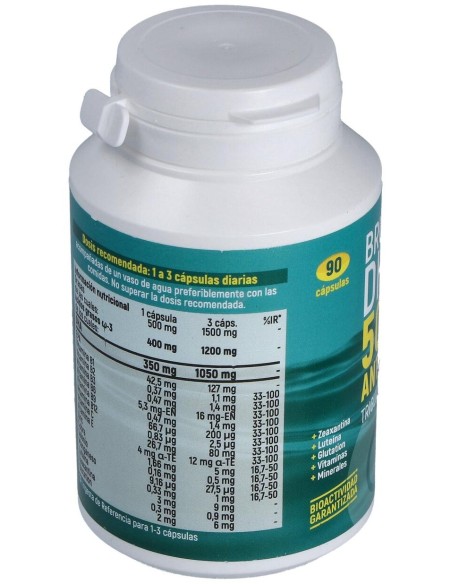 Brudy Dha 500Mg Antiox Triglicérido 90Caps