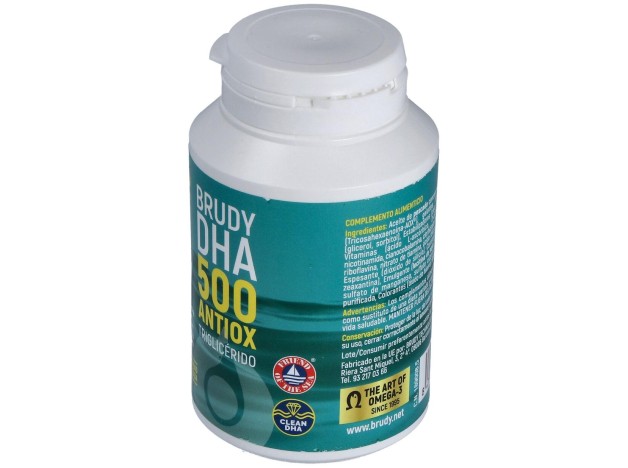 Brudy Dha 500Mg Antiox Triglicérido 90Caps