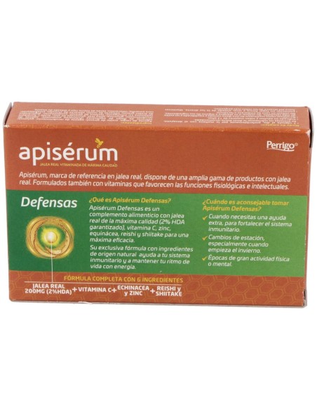 Apisérum Defensas Cápsulas, 30 Cápsulas