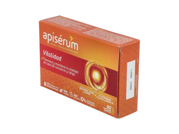 Apisérum Vitalidad, 30 Cápsulas