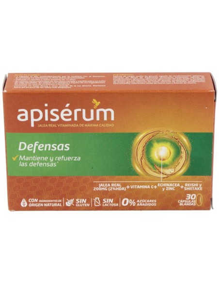 Apisérum Defensas Cápsulas, 30 Cápsulas