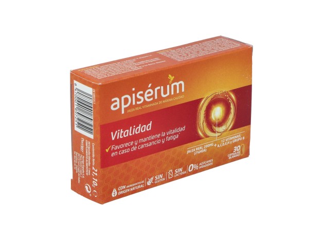 Apisérum Vitalidad, 30 Cápsulas