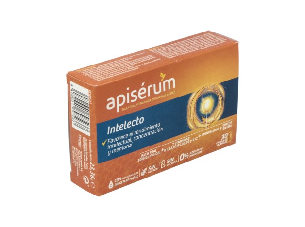 Apisérum Intelecto Cápsulas, 30 Cápsulas