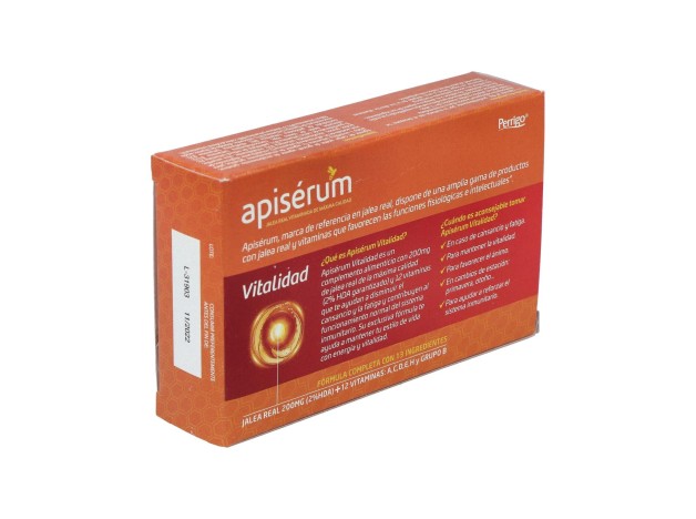 Apisérum Vitalidad, 30 Cápsulas