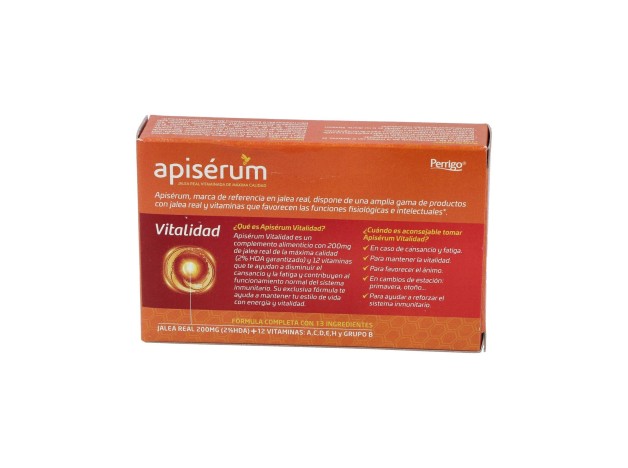 Apisérum Vitalidad, 30 Cápsulas