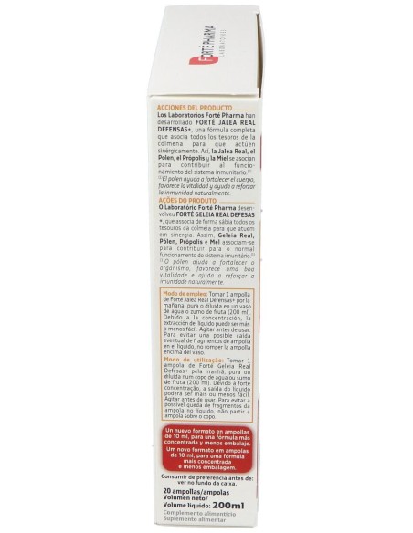 Forté Pharma Forté Jalea Real Defensas+ 20Amp