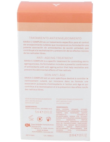 Xavea C Complex Serum 15Ml. + Fluido 30Ml.