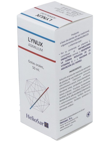 Heliosar Lynux Asimilium Solución Oral 50Ml