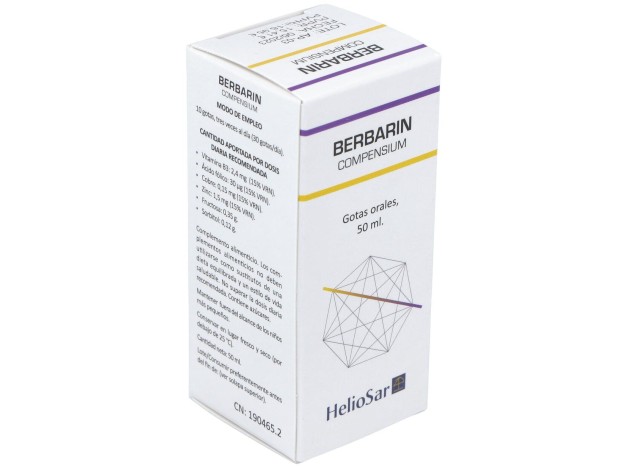 Heliosar Berbarin Compensium Gotas 50Ml