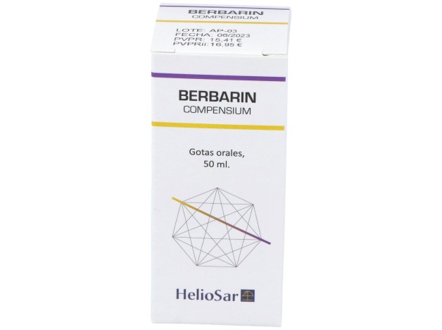 Heliosar Berbarin Compensium Gotas 50Ml