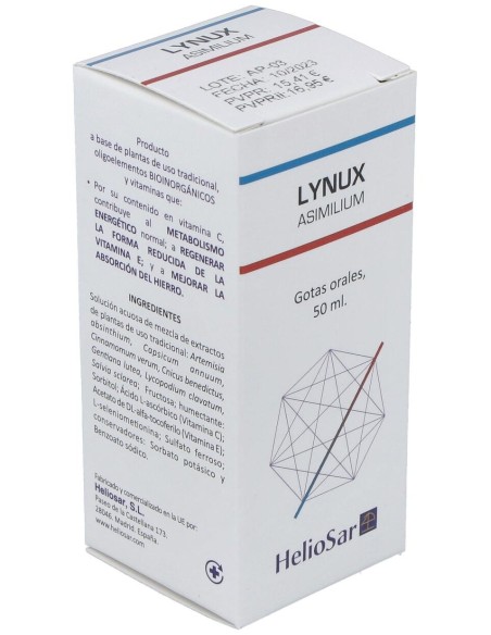 Heliosar Lynux Asimilium Solución Oral 50Ml