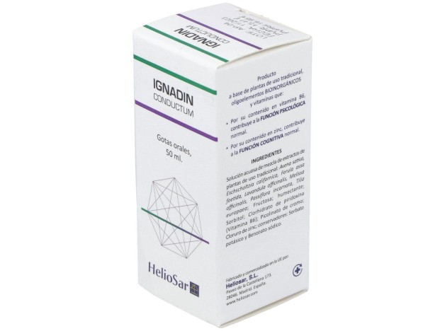 Heliosar Ignadin Conductum Gotas 50Ml