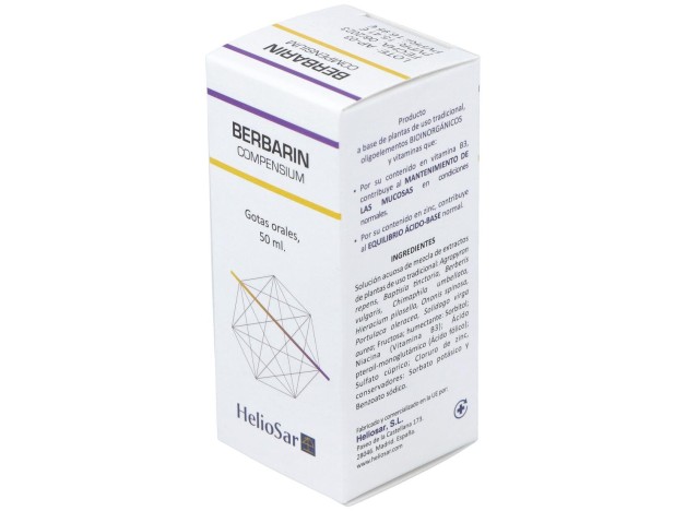Heliosar Berbarin Compensium Gotas 50Ml
