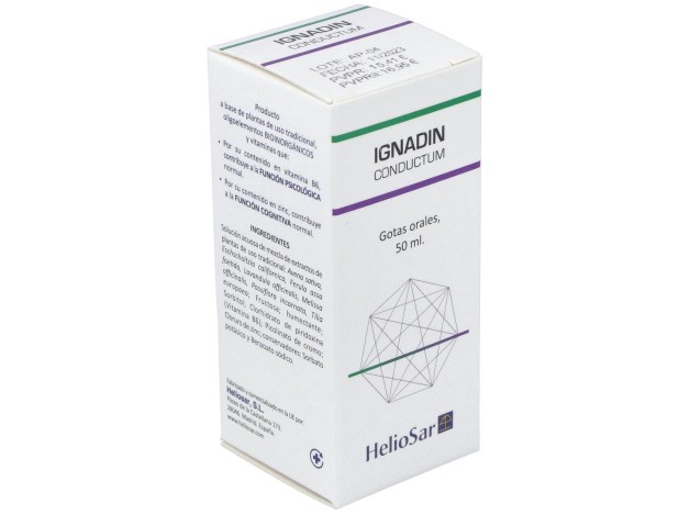 Heliosar Ignadin Conductum Gotas 50Ml