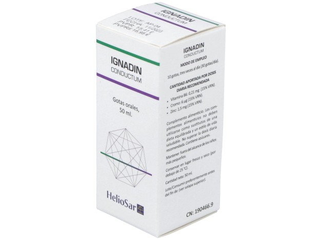 Heliosar Ignadin Conductum Gotas 50Ml