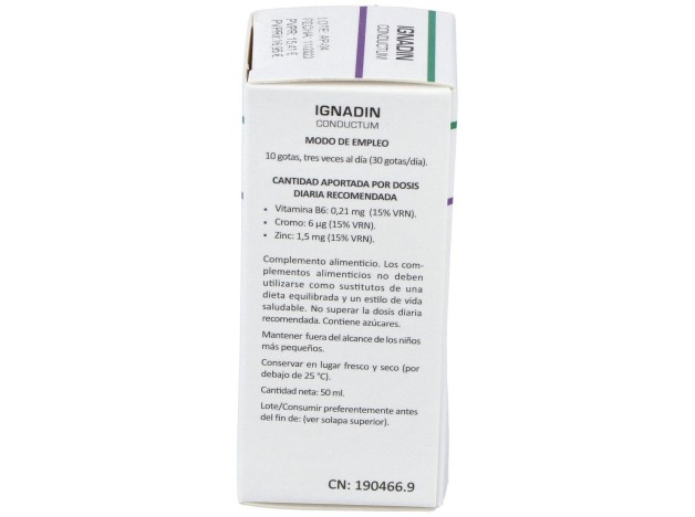 Heliosar Ignadin Conductum Gotas 50Ml