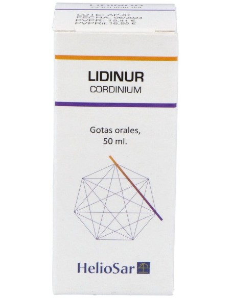 Heliosar Lidinur Cordinium Gotas 50Ml
