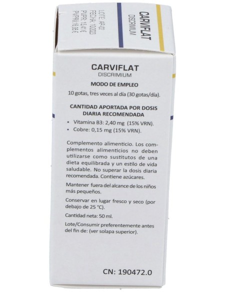 Heliosar Carviflat Discrimium 50Ml
