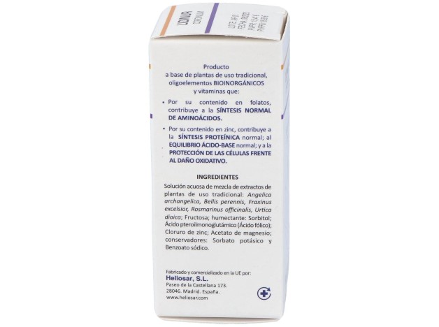 Heliosar Lidinur Cordinium Gotas 50Ml