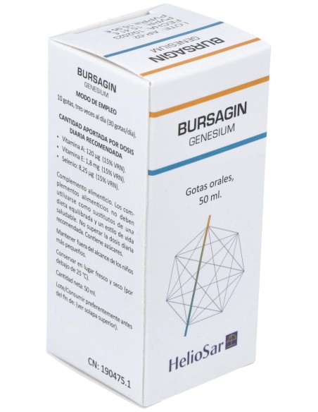 Heliosar Bursagin Genesium Gotas 50Ml