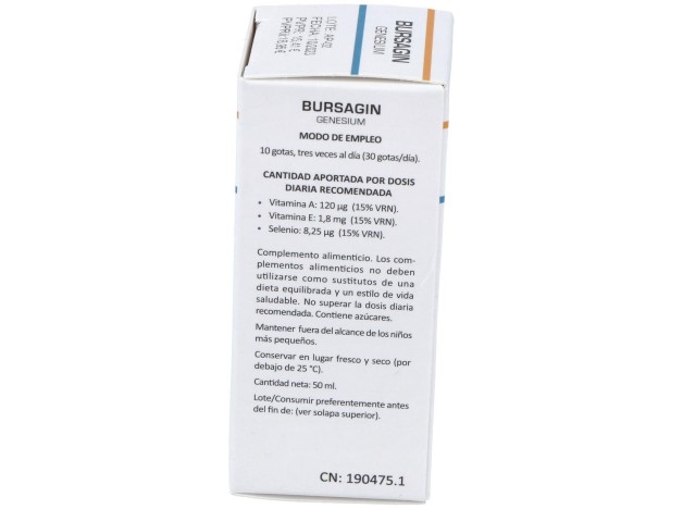 Heliosar Bursagin Genesium Gotas 50Ml