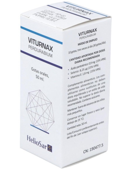 Heliosar Viturnax Perdurabium 50Ml