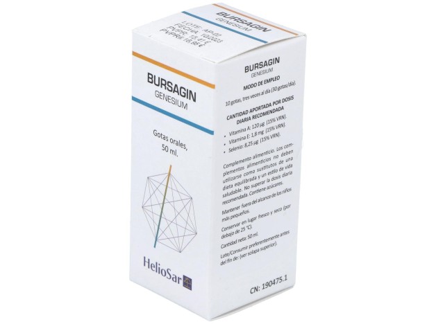 Heliosar Bursagin Genesium Gotas 50Ml