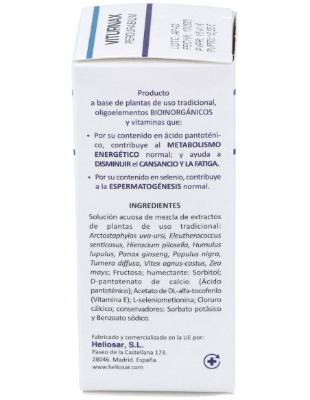 Heliosar Viturnax Perdurabium 50Ml