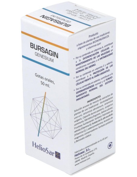 Heliosar Bursagin Genesium Gotas 50Ml