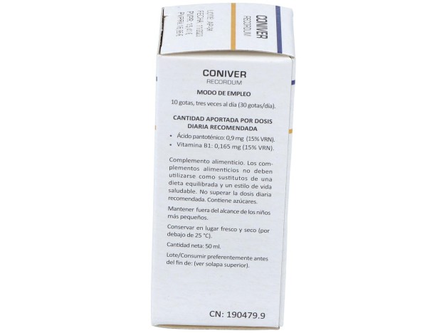Heliosar Coniver Recordum Gotas 50Ml