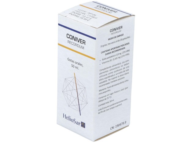 Heliosar Coniver Recordum Gotas 50Ml