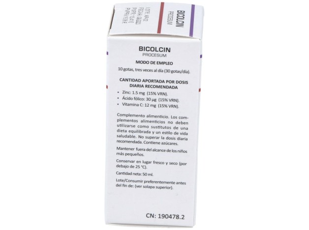 Heliosar Bicolcin Procesum Solucion Oral 50Ml