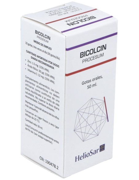 Heliosar Bicolcin Procesum Solucion Oral 50Ml