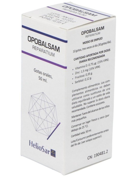 Heliosar Opobalsam Reparatium Gotas 50Ml