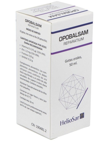Heliosar Opobalsam Reparatium Gotas 50Ml