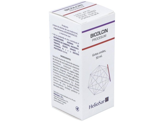 Heliosar Bicolcin Procesum Solucion Oral 50Ml