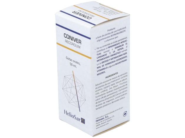 Heliosar Coniver Recordum Gotas 50Ml