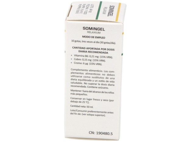 Somingel Relaxium Solucion Oral 50 Ml
