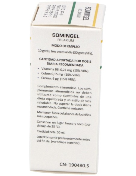 Somingel Relaxium Solucion Oral 50 Ml
