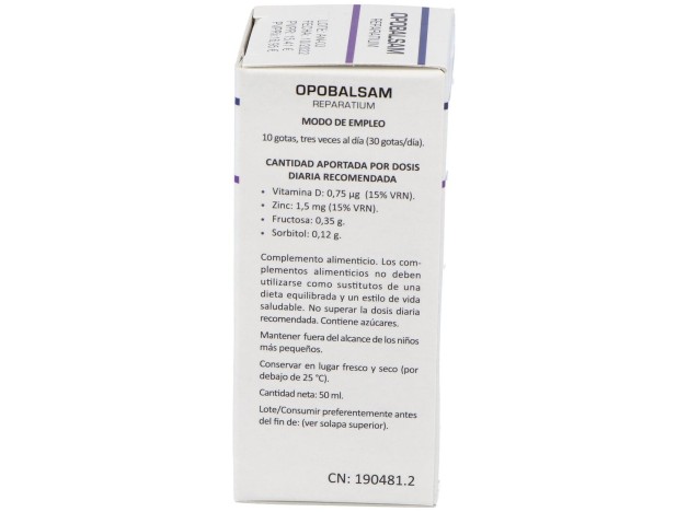 Heliosar Opobalsam Reparatium Gotas 50Ml