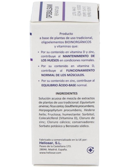 Heliosar Opobalsam Reparatium Gotas 50Ml