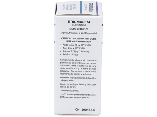 Heliosar Briomarem Sustentum Gotas Oral 50Ml
