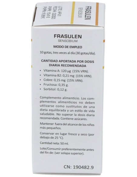 Heliosar Frasulen Sensobium Gotas 50Ml