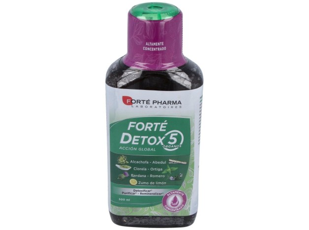 Forté Detox 5 Órganos Acción Global 500 Ml