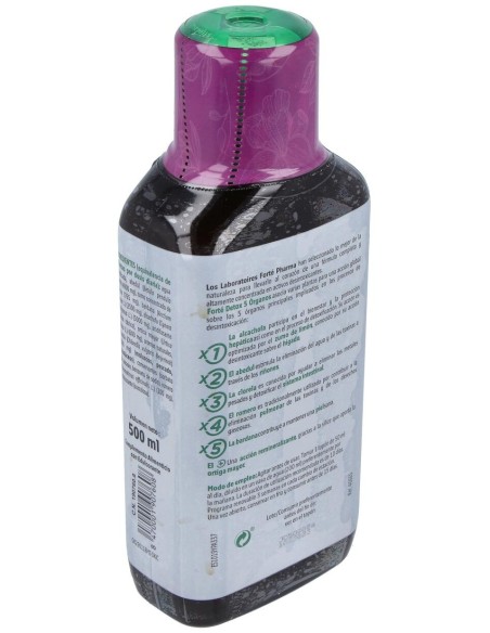 Forté Detox 5 Órganos Acción Global 500 Ml