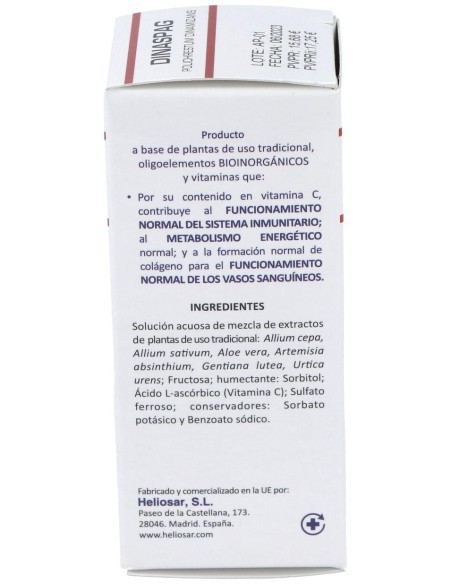 Heliosar Dinaspag Polichrestum Dinamizans Gotas 50Ml