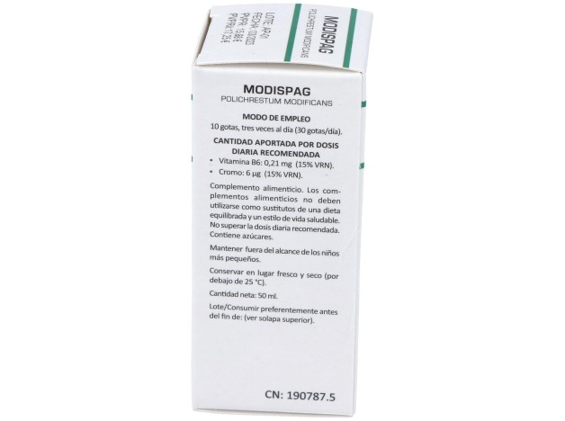 Heliosar Modispag Polichrestum Modificans 50 Ml