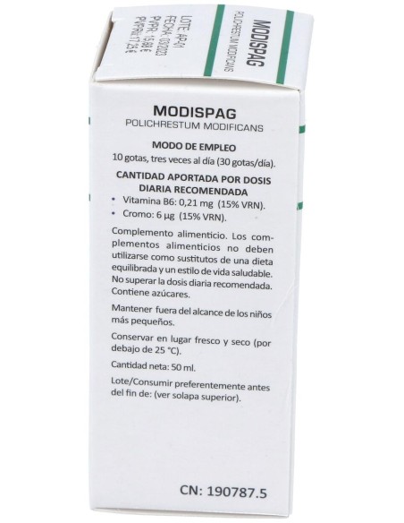 Heliosar Modispag Polichrestum Modificans 50 Ml