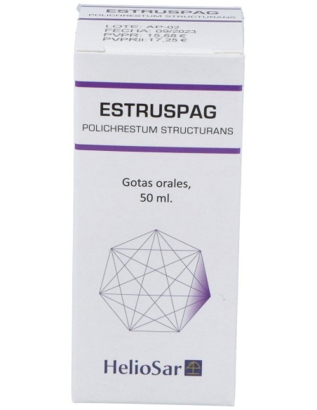 Heliosar Estruspag Polichrestum Structurans Solución Oral 50Ml